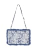 BLE Schoudertas wit/blauw - (B)30 x (H)20 x (D)2 cm