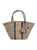 BLE Shopper in Beige - (B)58 x (H)28 x (T)19 cm