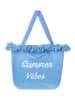 BLE Shopper lichtblauw - (B)50 x (H)34 x (D)10 cm