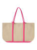 BLE Shopper bag w kolorze beżowym - 50 x 33 x 10 cm