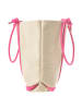 BLE Shopper bag w kolorze beżowym - 50 x 33 x 10 cm