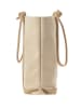 BLE Shopper in Beige - (B)50 x (H)33 x (T)10 cm