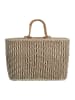 BLE Torebka w kolorze beżowym - 35 x 25 x 12 cm
