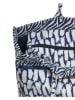 BLE Shopper in Weiß/ Dunkelblau - (B)45 x (H)37 x (T)20 cm
