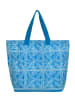 BLE Shopper bag w kolorze niebieskim - 58 x 32 cm