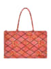 BLE Shopper oranje/roze - (B)58 x (H)32 cm