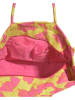 BLE Shopper bag w kolorze żółto-różowym - 45 x 37 x 20 cm