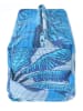 BLE Kosmetiktasche in Hellblau - (B)22 x (H)10 x (T)10 cm
