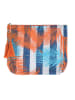 BLE Cosmeticatas blauw/oranje - (B)22 x (H)19 x (D)2 cm