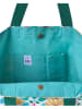 BLE Shopper turquoise - (B)40 x (H)43 x (D)20 cm