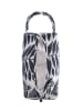 BLE Kosmetiktasche in Weiß/ Dunkelblau - (B)22 x (H)10 x (T)10 cm