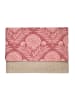 BLE Clutch beige/roze - (B)24 x (H)17 x (D)1 cm