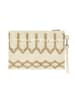 BLE Clutch in Beige - (B)25 x (H)17 cm