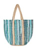 BLE Schoudertas turquoise - (B)32 x (H)40 x (D)28 cm