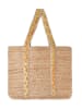 BLE Torebka w kolorze beżowym - 38 x 31 x 15 cm