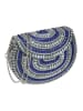 BLE Schoudertas blauw/grijs - (B)18 x (H)16 x (D)5 cm