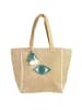 BLE Schoudertas beige - (B)35 x (H)35 x (D)18 cm