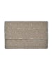 BLE Clutch in Weiß/ Beige - (B)24 x (H)15 x (T)3 cm