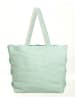 BLE Schultertasche in Türkis - (B)38 x (H)38 x (T)15 cm