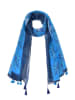 BLE Szal w kolorze niebiesko-granatowym - 180 x 100 cm