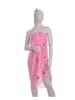 BLE Schal in Pink/ Rot - (L)180 x (B)100 cm
