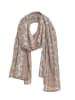 BLE Schal in Beige/ Grau/ Orange - (L)180 x (B)60 cm