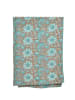 BLE Sjaal bruin/turquoise - (L)180 x (B)60 cm