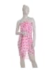 BLE Sjaal rood/roze/wit - (L)180 x (B)110 cm