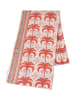 BLE Schal in Creme/ Rot - (L)180 x (B)100 cm