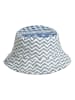BLE Hoed wit/blauw