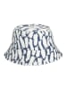 BLE Hoed wit/donkerblauw