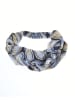BLE Haarband donkerblauw/lichtblauw