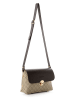 Lucky Bees Schoudertas bruin/beige - (B)25 x (H)17 x (D)9 cm