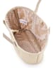 Lucky Bees Henkeltasche in Beige - (B)38 x (H)19 x (T)11 cm
