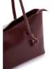 Lucky Bees Schultertasche in Bordeaux - (B)38 x (H)18 x (T)14 cm