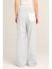 Blue Fire Spijkerbroek "Judy" - wide leg - lichtblauw/wit