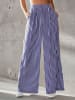 Milan Kiss Broek wit/blauw