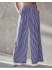 Milan Kiss Broek blauw/crème