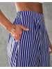 Milan Kiss Broek blauw/crème