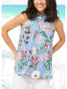 Milan Kiss Top in Blau