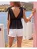 Milan Kiss Top in Schwarz
