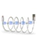 GRUNDIG Lightning-Ladekabel in Weiß - (L)100 cm