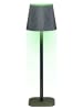 GRUNDIG Lampa stołowa LED w kolorze szarym - wys. 36 x Ø 10,7 cm