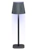 GRUNDIG LED-Tischleuchte in Grau - (H)36 x Ø 10,7 cm