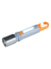 GRUNDIG LED-Taschenlampe in Silber/ Orange - (H)17 x Ø 3,1 cm