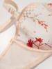 Passionata Balconette-BH "Suzy" in Creme/ Rot