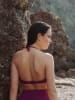 Passionata Biustonosz bikini "Copacabana" w kolorze fioletowym