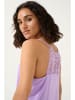Cream Top in Lila