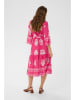 Cream Jurk roze