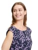 BETTY & CO Kleid in Dunkelblau/ Lila